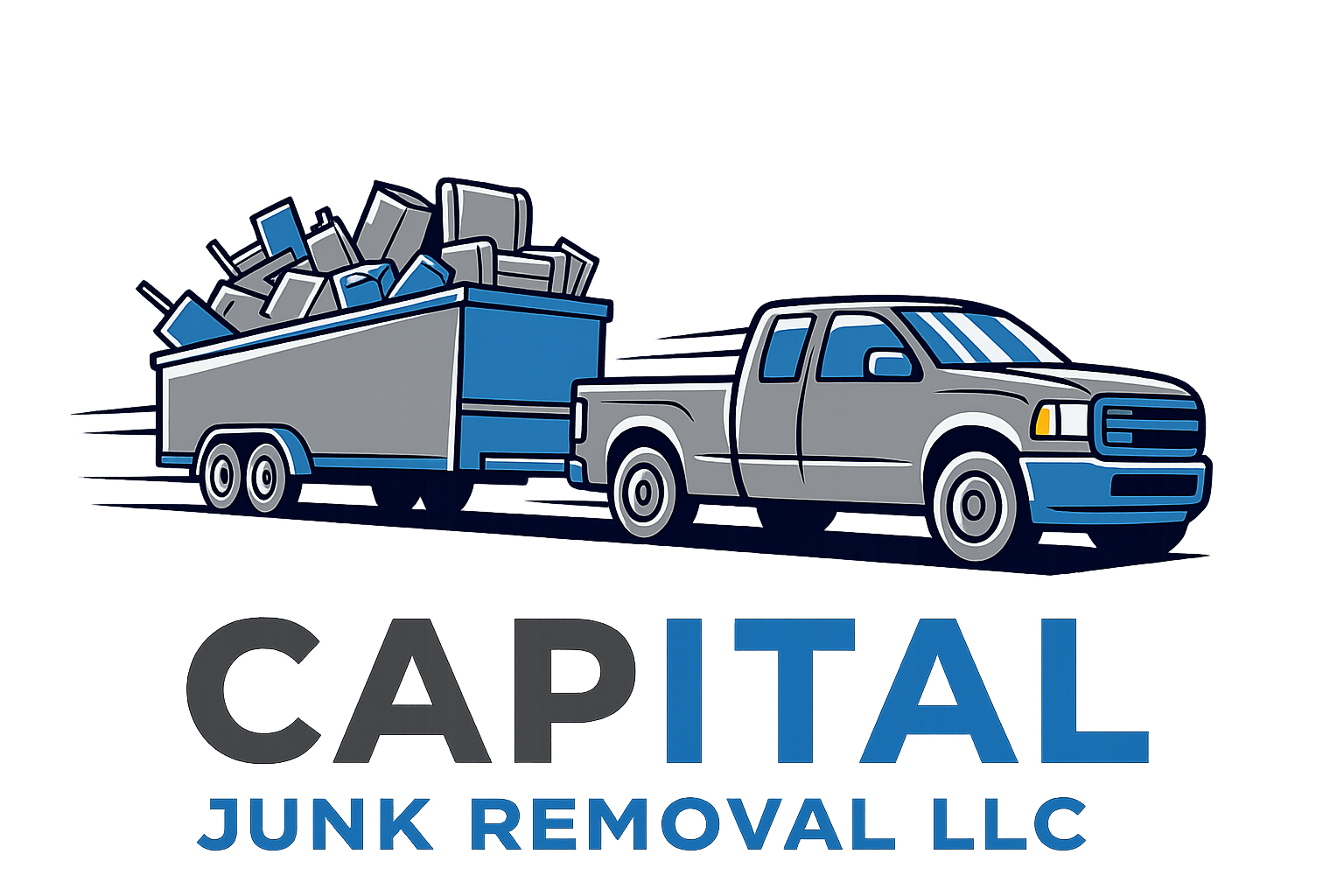 Capital Junk Removal Logo